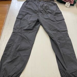 Women’s Gray Garage Cargo Pants